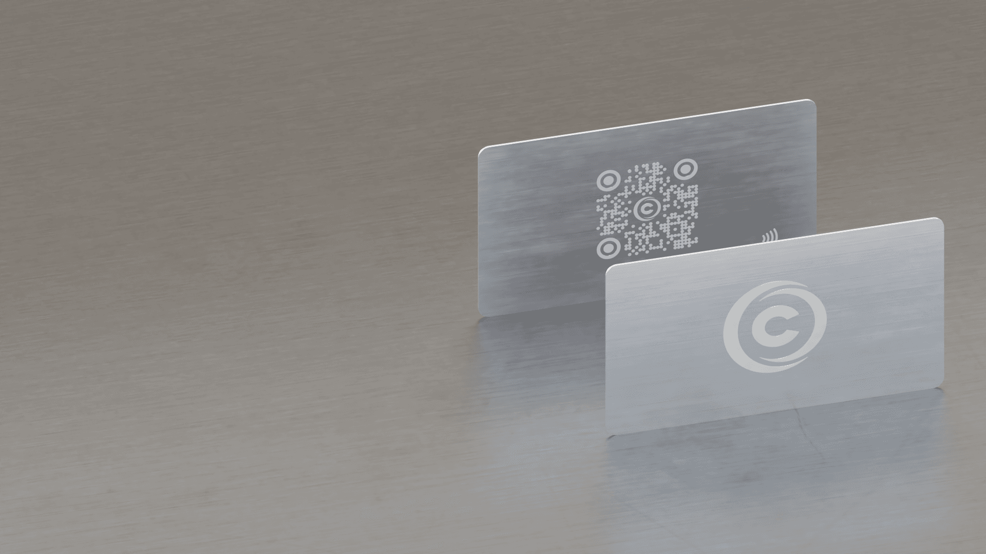 Digital business cards background